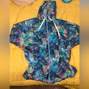 ASICS STUDIO Colorful Hooded Windbreaker Jacket